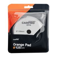 CarPro Orange Polierpad 125mm medium