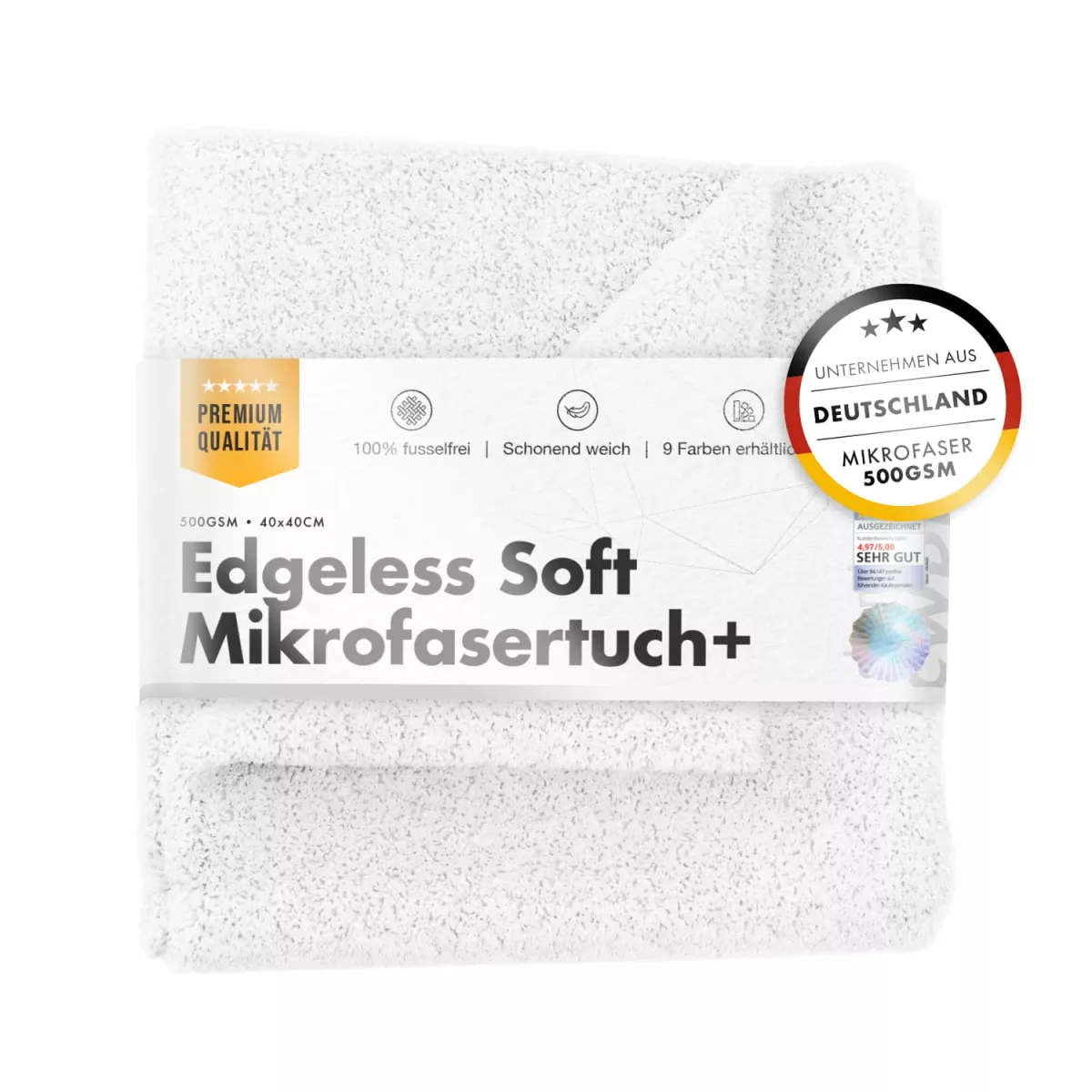 Edgeless Soft Touch Towel Weiß