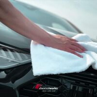 chemicalworkz Edgeless Soft Touch Towel 500GSM Weiß Poliertuch 40×40cm