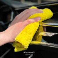 chemicalworkz Edgeless Soft Touch Towel 500GSM Gelb Poliertuch 40×40cm