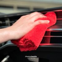 chemicalworkz Edgeless Soft Touch Towel 500GSM Rot Poliertuch 40×40cm