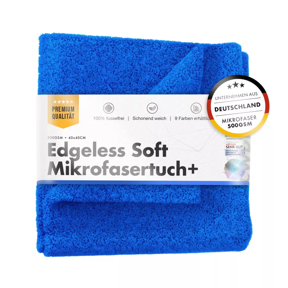 Edgeless Soft Touch Towel Dunkelblau