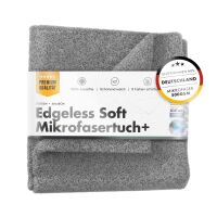 ChemicalWorkz Grey Edgeless Soft Touch Premium Poliertuch 500GSM 40×40 grau