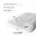 chemicalworkz Whale Hybrid Towel 1200GSM Weiß Trockentuch 70×50cm