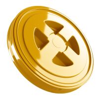 MaxShine Cross Bucket Wascheimerdeckel gold