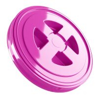 MaxShine Cross Bucket Wascheimerdeckel pink