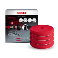 SONAX SchaumPad hart 85 rot -4-Pack-