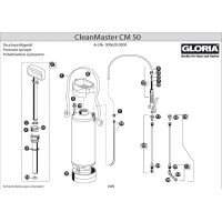 Gloria CleanMaster CM50 Drucksprühgerät