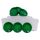 Colourlock Becher 100ml mit Schraubdeckel grün 10 Stück