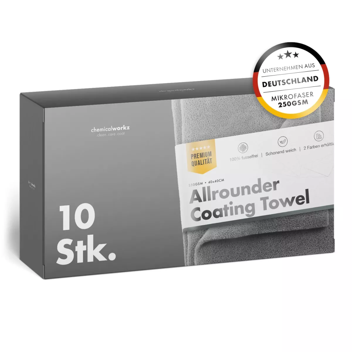 Allrounder Coating Towel Grau 10 Stk.