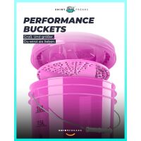 chemicalworkz Performance Buckets Wascheimer 3,5GAL Violett Transparent