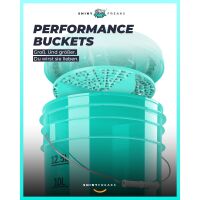 chemicalworkz Performance Buckets Wascheimer 5GAL Türkis Transparent