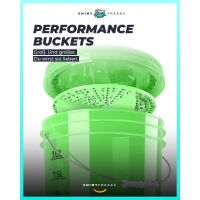 chemicalworkz Performance Buckets Wascheimer 3,5GAL Grün Transparent