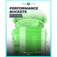 chemicalworkz Performance Buckets Wascheimer 5GAL Grün Transparent