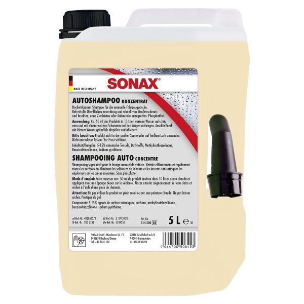 SONAX AutoShampoo Konzentrat 5L