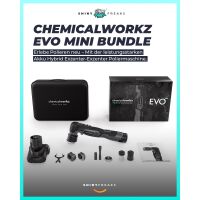 chemicalworkz EVO Mini Poliermaschinen Set mit Koch Chemie Polituren MULTI STEP
