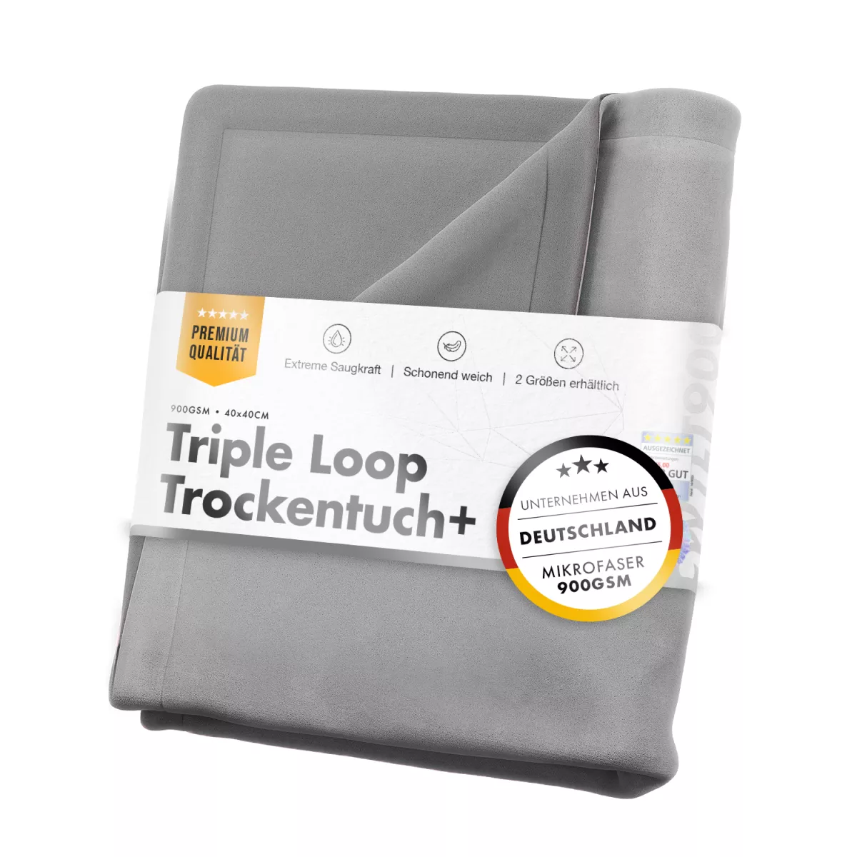 Triple Loop Türkis 40x40cm