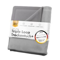 chemicalworkz Triple Loop Towel 900GSM Grau Trockentuch...