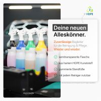 chemicalworkz Sprühflasche Schwarz mit Premium Trigger 750ml