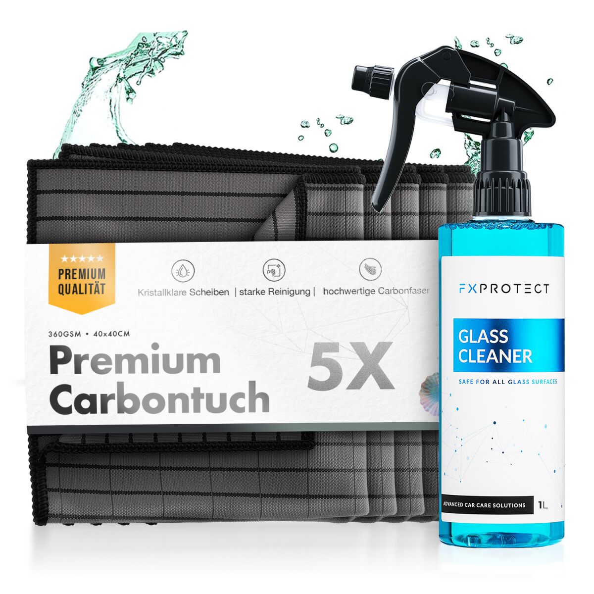 chemicalworkz Carbon Fiber Glass Towel Premium Glastuch 360GSM 40×40, 25,80  €