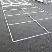 Performance Floor Hexagon LED-Deckenbeleuchtung inkl. Aluminiumrahmen