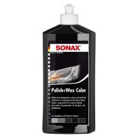 SONAX Polish+Wax Color Farbpolitur 500ml schwarz