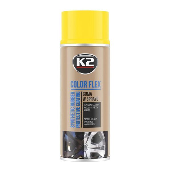 K2 COLOR FLEX Sprühfolie 400ml gelb