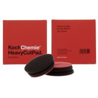 Koch Chemie Heavy Cut Pad Polierschwamm Ø76-90mm rot