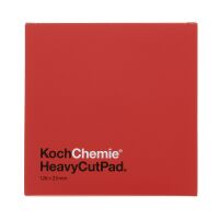 Koch Chemie Heavy Cut Pad Polierschwamm Ø126-140mm rot