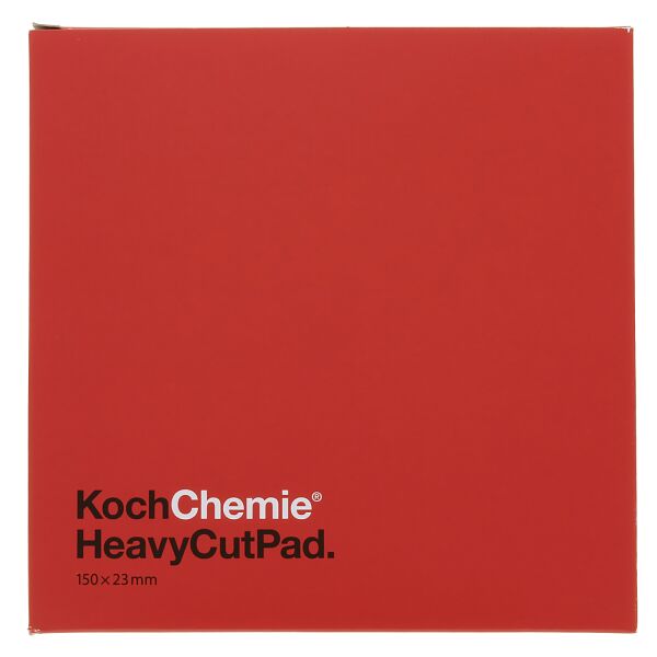 Koch-Chemie Heavy Cut Pad Polierschwamm Ø150-165mm rot
