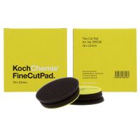 Koch Chemie Fine Cut Pad Polierschwamm &Oslash;76-90mm gelb