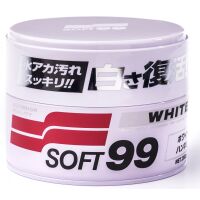 Soft99 White Wax weiches Autowachs 350g