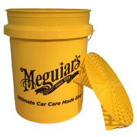 Meguiar's Grit Guard Insert & Bucket Wascheimer mit Einsatz gelb