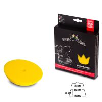 Royal Pads AIR Medium Schaum-Polierpad 80mm gelb
